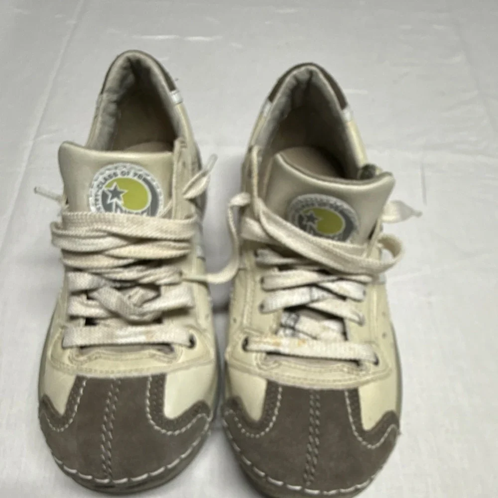 Diesel Hawley Men's Sneakers Beige Brown Leather Colorblock Low Top